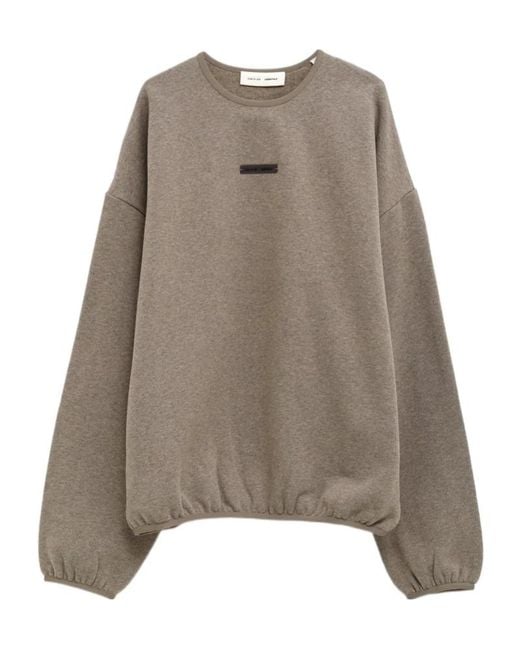 Fear Of God Brown Modern Fleece Sweatshirt for men