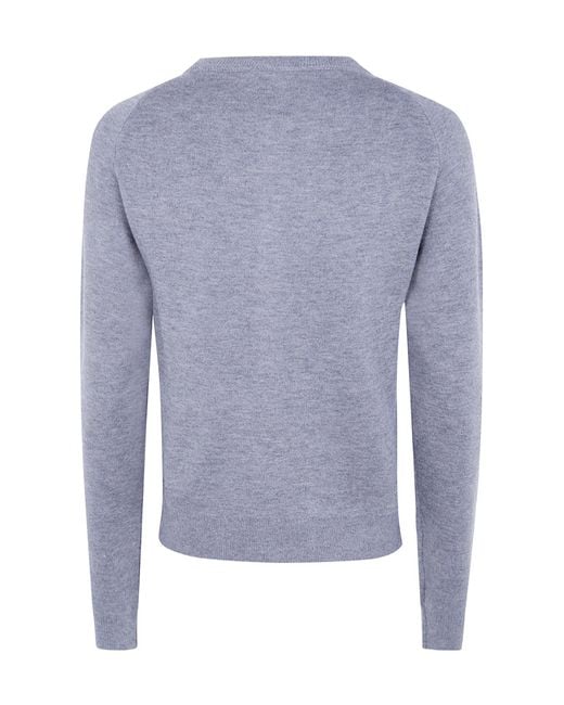 Seventy Blue Round Neck Sweater