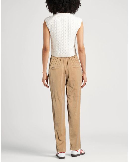 Isabel Marant Natural Plain Colour Casual Trouser