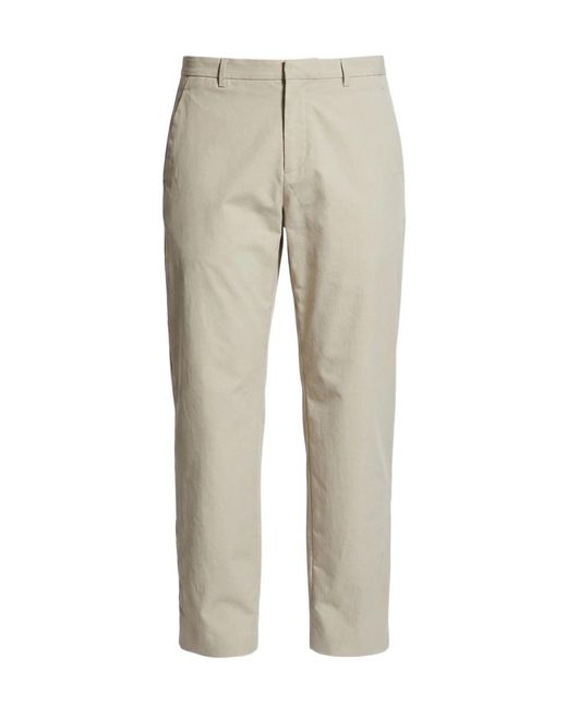 Gucci Natural Lightweight Cotton Nylon Twill Pants for men
