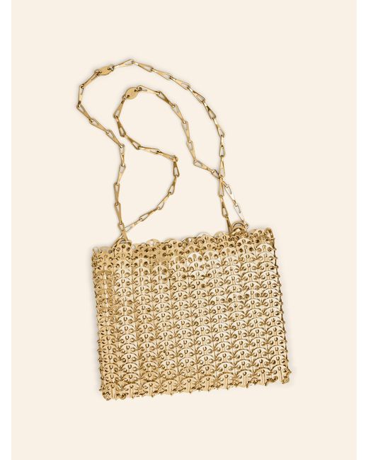 Rabanne Natural Chain Shoulder Bag