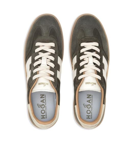 Hogan Green H647 Low-Top Sneakers for men