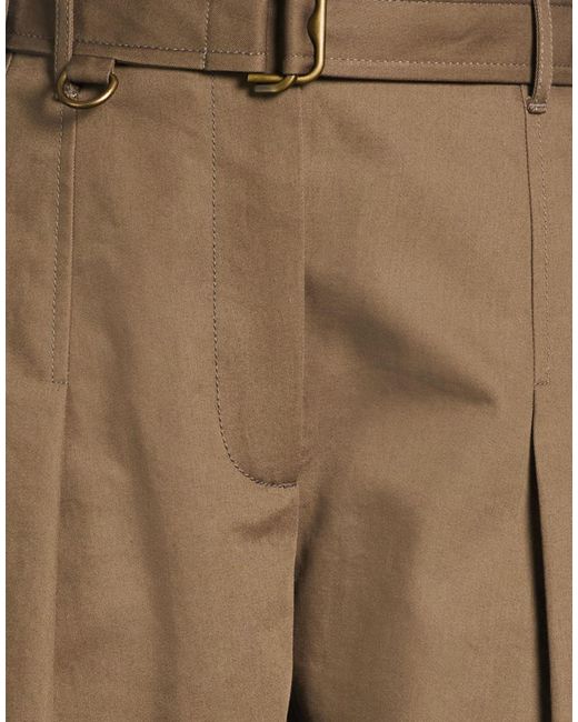 Burberry Brown Casual Solid-Color Skort