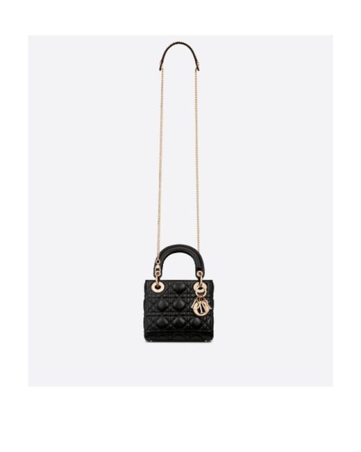 Dior Black Mini Lady Bag