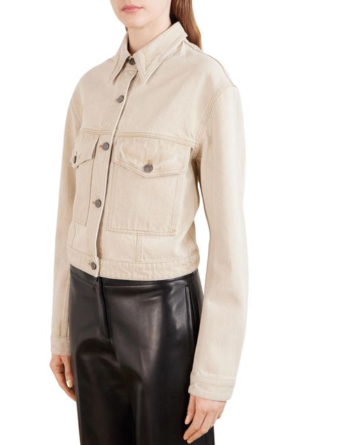 Khaite Natural Denim Jacket
