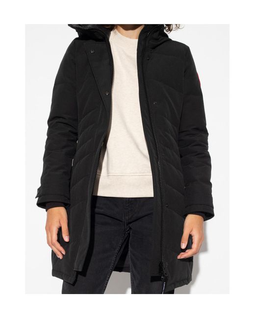 Canada Goose Black Lorette Padded Parka Coat
