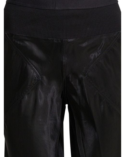 Rick Owens Black Bias Square Pockets Trousers