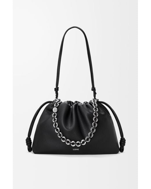 Loewe Black Large Flamenco Purse