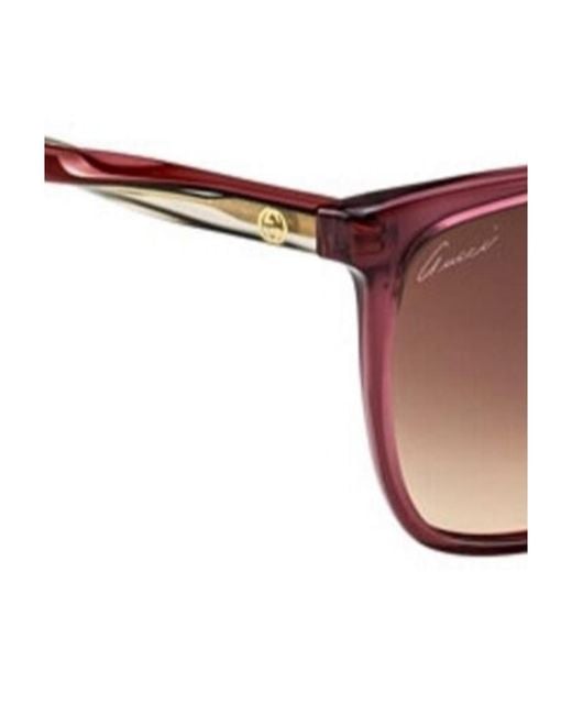Gucci Pink Square Sunglasses
