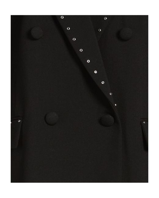 Rag & Bone Black Double-Breasted Blazer