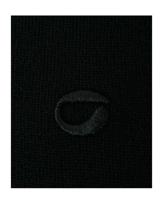 Coperni Black Logo-Embroidered Wool Sweater