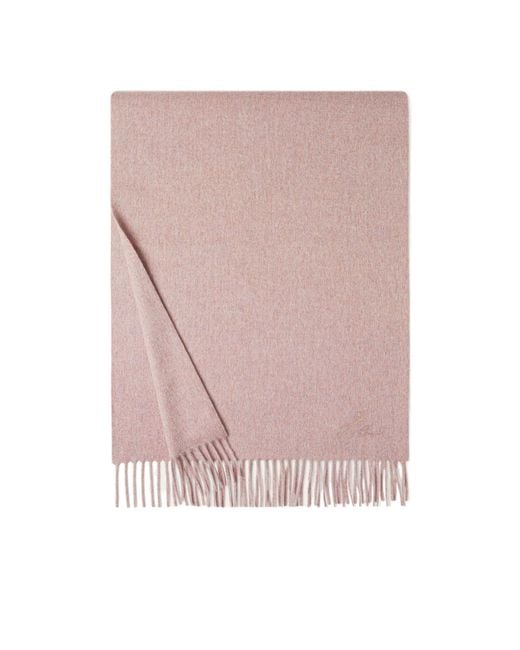 Loro Piana Pink Extra Grande Unita Scarf