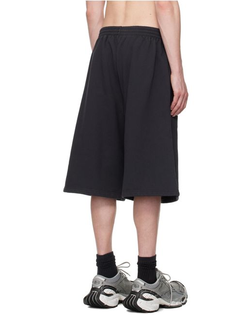 Balenciaga Blue X Under Armour Large Shorts for men