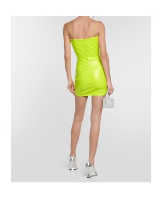 Alex Perry Green Sweetheart Bodycon Minidress