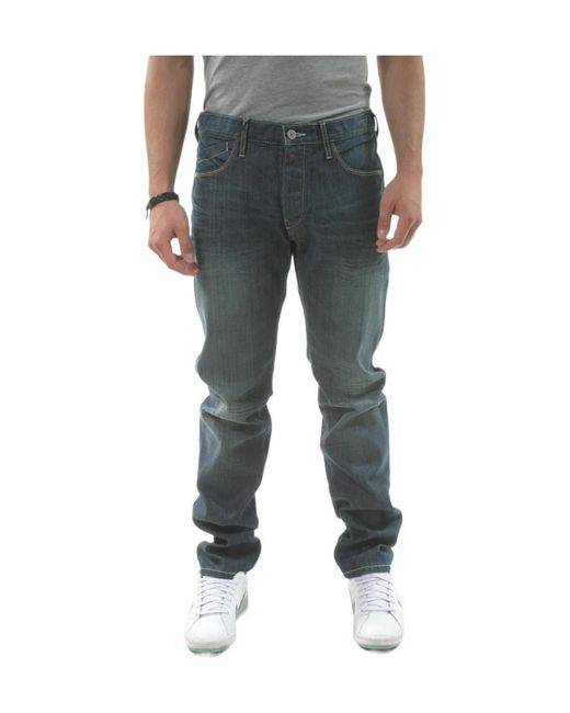 Armani Jeans Gray Slim Cotton Jeans for men