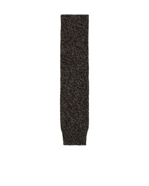 Our Legacy Black Wool Scarf