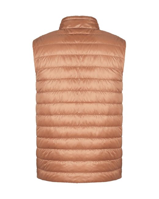 Herno Brown Zip-Up Reversible Gilet for men