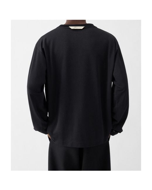 Jacquemus Black Rond Carré T-Shirt for men