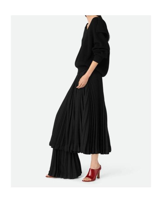 Bottega Veneta Black Rib Jumper