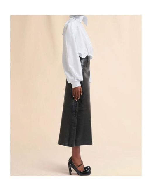 Marni White Jacquard Motif Balloon Top