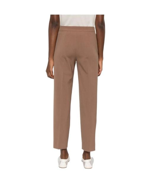 Max Mara Brown 'S Tailored Trousers