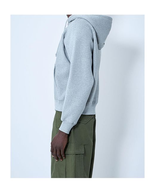 Stussy Blue Stüssy Relaxed Zip Hoodie for men