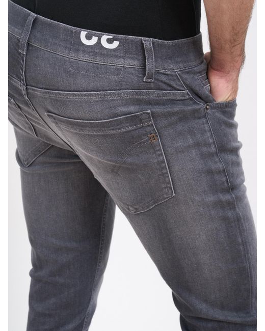 Dondup Black Pants for men