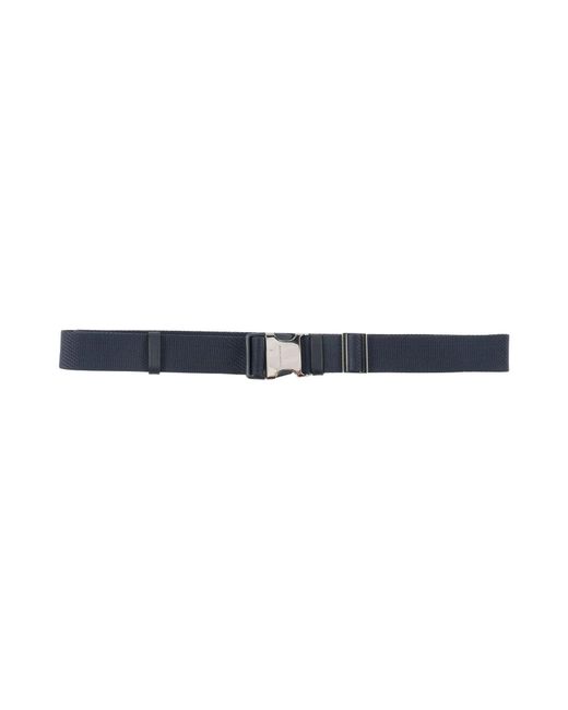 Tory Burch Blue Solid Color Belt