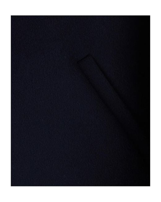 Aspesi Blue Long-Sleeved Coat for men