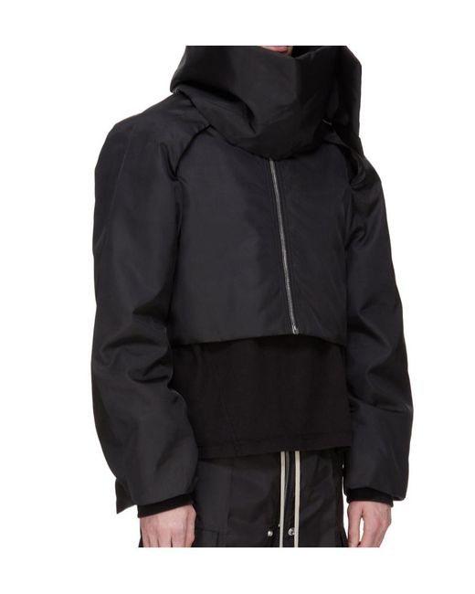 Rick Owens Black Convertible Jkt 09 for men