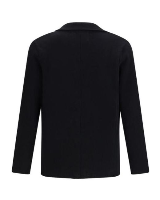 Roberto Collina Blue Two-Button Knitted Jacket for men