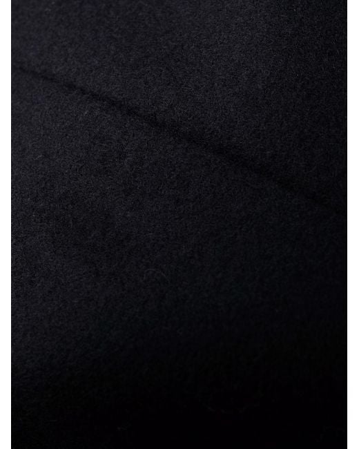 Prada Black Stretch Flannel Pants