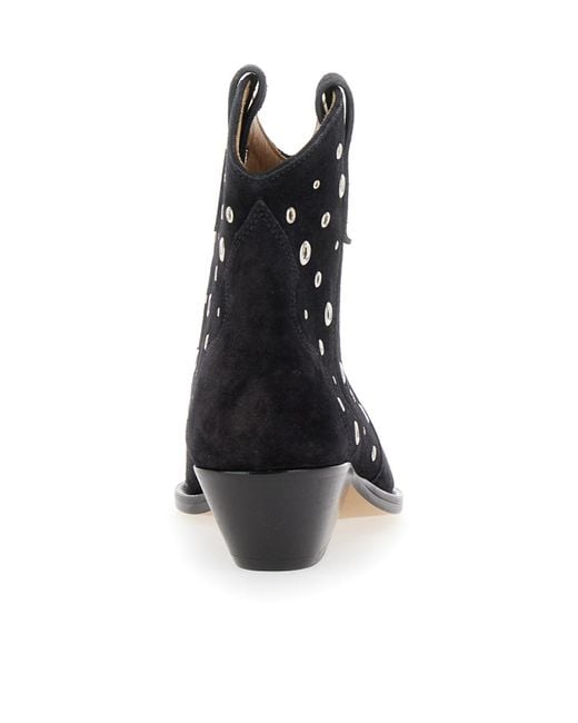 Isabel Marant Black Dewina Boots