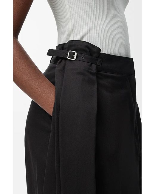 Loewe Black Draped Trousers