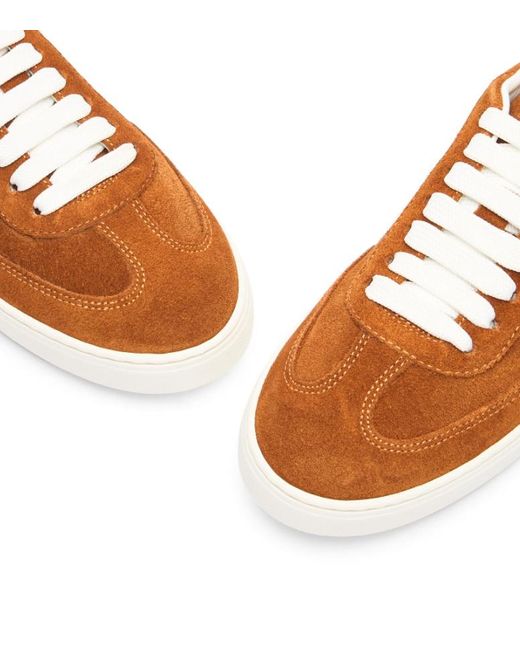 Stuart Weitzman Brown Sw Runaround Sneaker