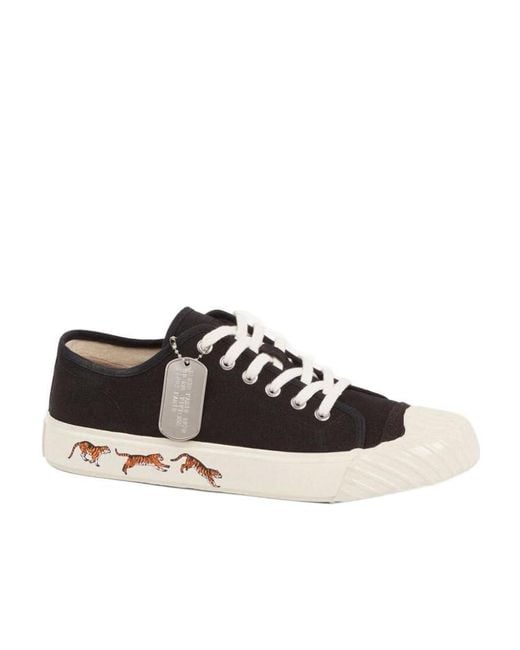 KENZO Black School Trainers
