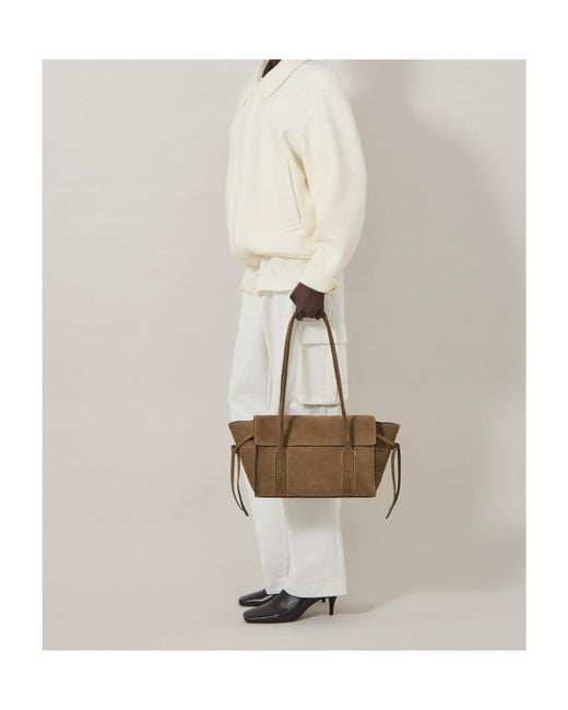 Mulberry Brown Small Bayswater Top Handle Bag
