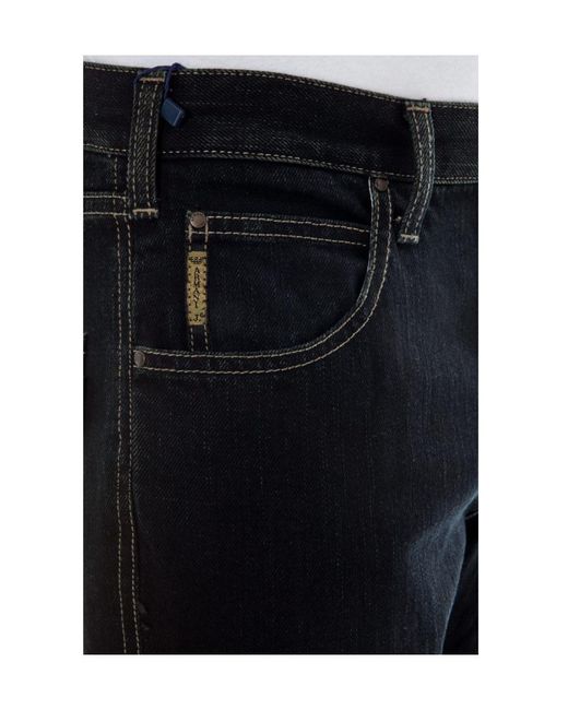 Armani Jeans Black Logo Jeans for men