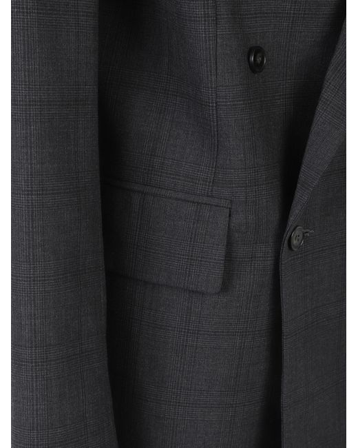 Frankie Shop Black Long-Sleeved Suit Jacket