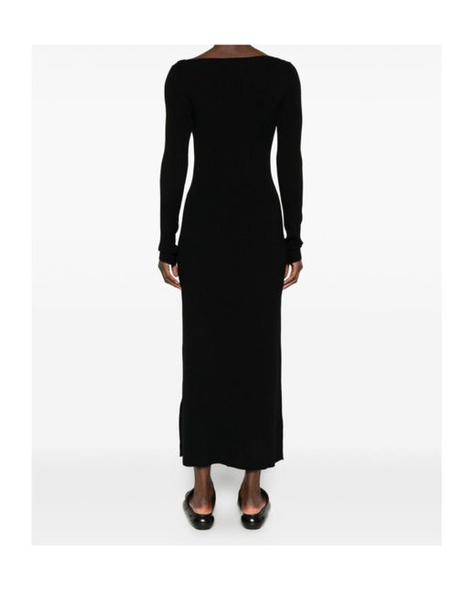 DIESEL Black M-Oloni Cut-Out Detailed Knitted Dress