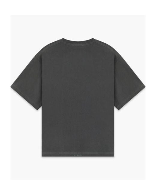 we11done Gray Short-Sleeved T-Shirt for men