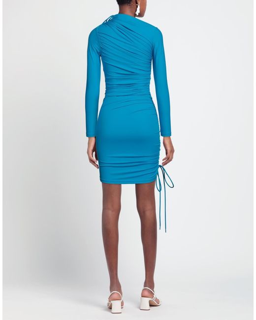 Balenciaga Blue Slim-Fit Dress
