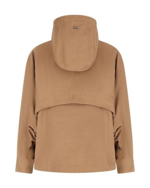 Herno Brown Hooded Padded Jacket