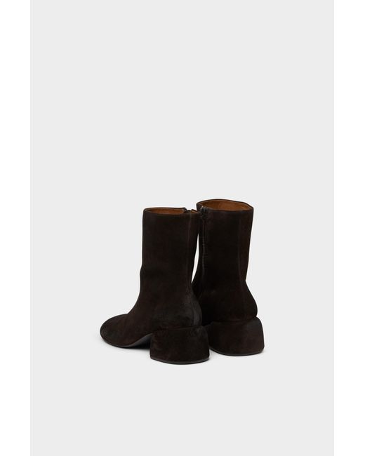 Marsèll Brown Marsèll Basata Round Toe Ankle Boots