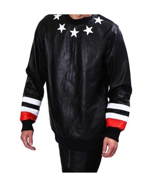 Givenchy Black Crew Neck Sweatshirt for men