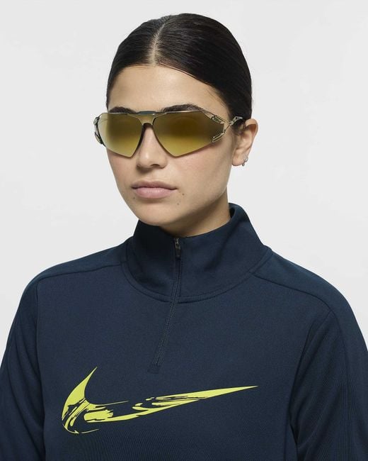Nike Yellow Zeus Edge Sunglasses for men