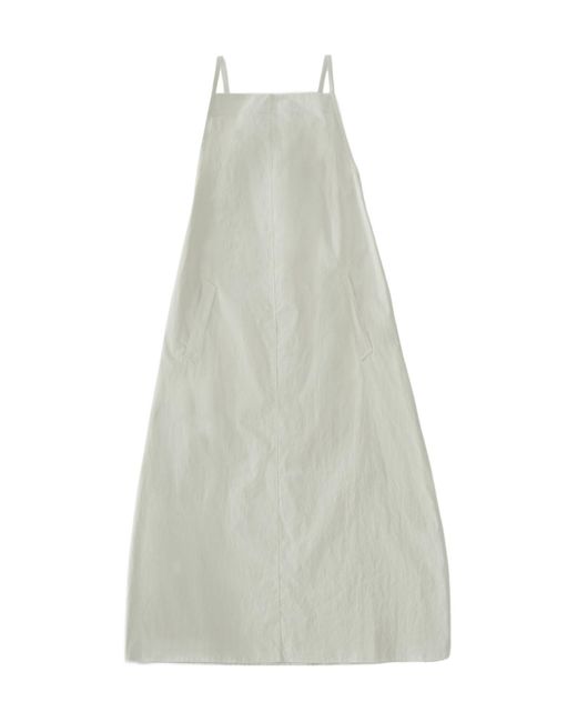 Studio Nicholson White Sleeveless Dress