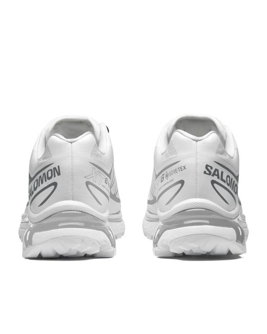 Salomon Lab Gray Salomon Xt-6 Logo Printed Sneakers for men