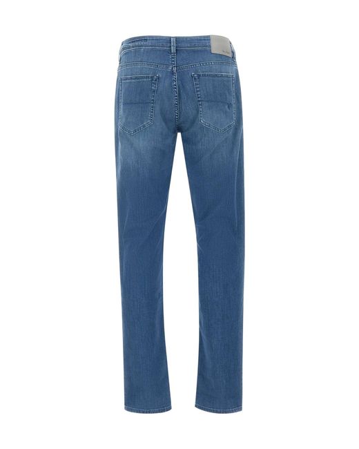 Re-hash Blue Rubens Slim-Fit Jeans for men