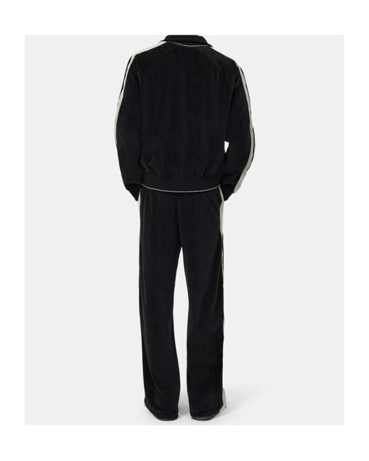 Amiri Black Bones Drawstring Track Pants for men